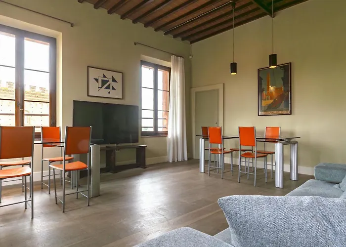 Torre Dei Lambertini Windows On Piazza Del Campo - Residenza D'epoca Apartmán *